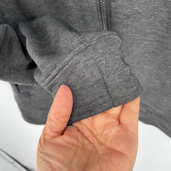 Willy 501 The Zip Up Hoodie Monterey Dark Heather Grey Men's Large - Picture 7 of 10